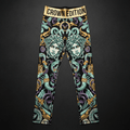 TITAN Crown Edition Tattoo Art Medusa Straight-Leg Pants Women's Athletic Bottoms