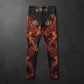 TITAN Women's Phoenix Crown Compression Tights flat lay
