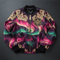 TITAN Women's Aurora Crown Bomber Jacket — Celestial Queen SWAG Edition