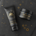 TITAN Crown Edition Cycling Chamois Cream Matte Black Gold