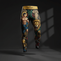 TITAN Plus Men's Hercules Strength Leggings — Spiritual Crown Edition sizes 1X–5X