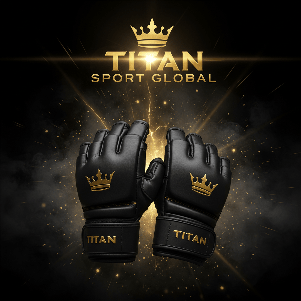 TITAN SPORT GLOBAL pro MMA gloves 4oz hybrid grappling gloves