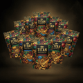 TITAN Protein Snack Mix Variety Pack - Crown Edition tattoo-style artwork