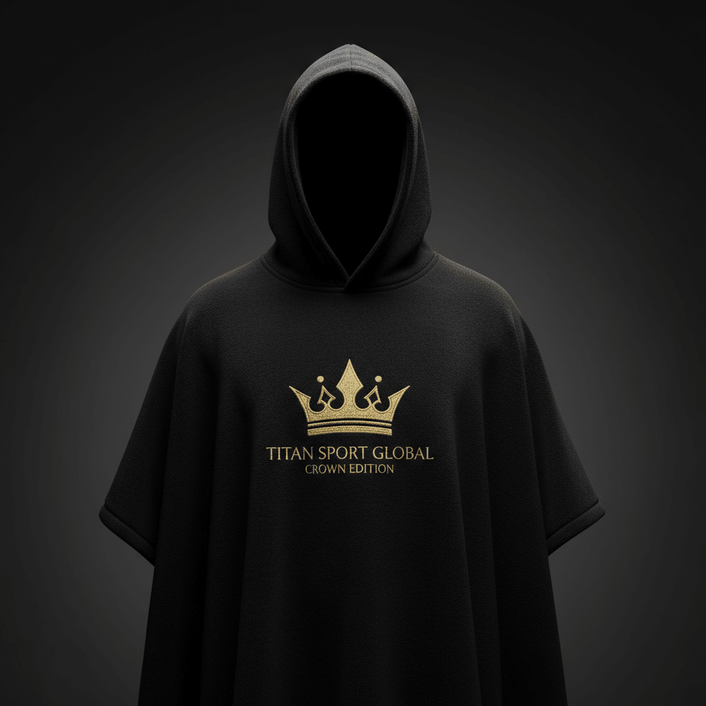 TITAN Crown Surf Changing Robe Microfiber Poncho