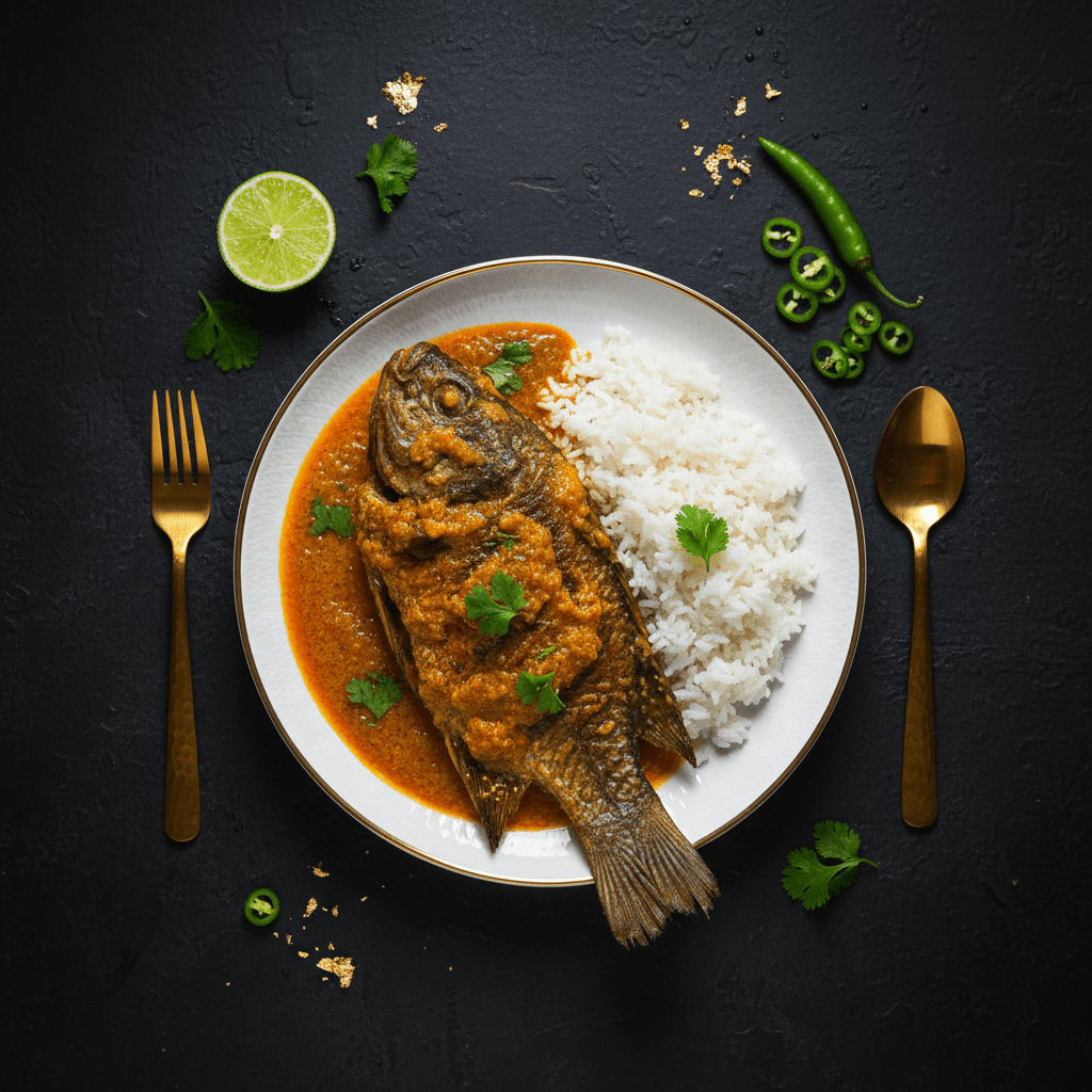 TITAN Tanzanian Mchuzi Wa Samaki Fish Curry Muscle Dinner