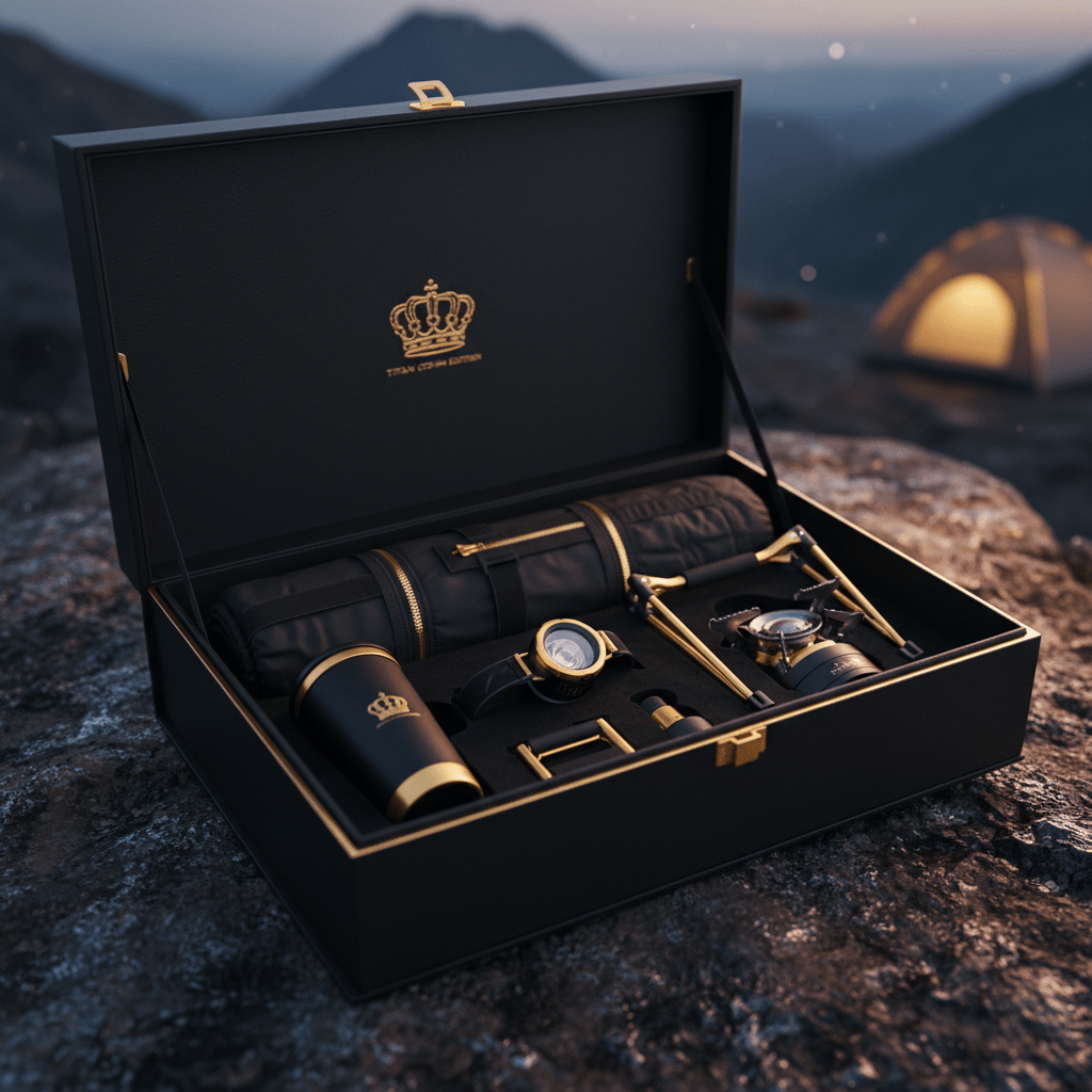 TITAN Crown Edition Glamping Master Kit — Ultimate Luxury Camping Bundle