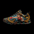 TITAN Crown Edition Color Champion Boxer Women's Training Shoe Color Tattoo Art