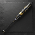 TITAN Crown Edition Softball Bat Matte Black Gold