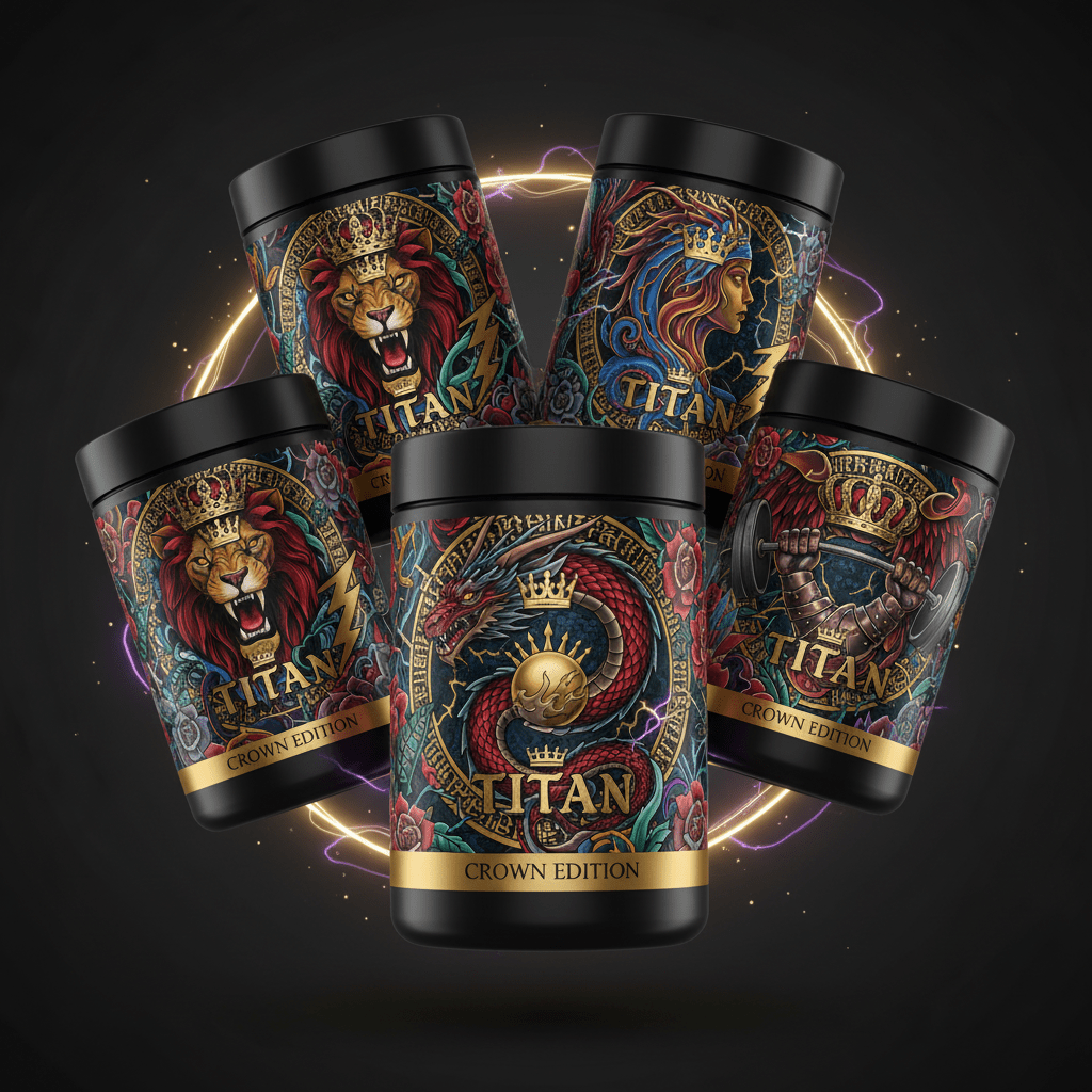TITAN Performance Supplement Bundle Pack — Crown Edition