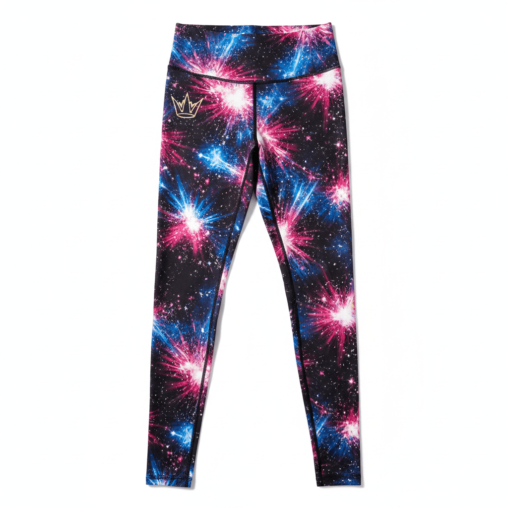 TITAN Cosmic Burst Women’s Leggings — Crown SWAG Edition