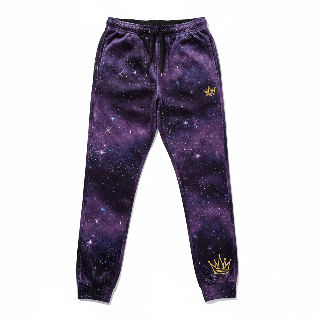 TITAN Galaxy Crown Joggers — Crown SWAG Edition