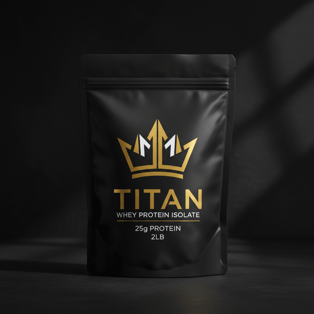 TITAN Whey Protein Isolate - 25g Protein 2lb