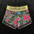 TITAN Crown Edition Tattoo Art Running Shorts Women's Athletic Bottoms