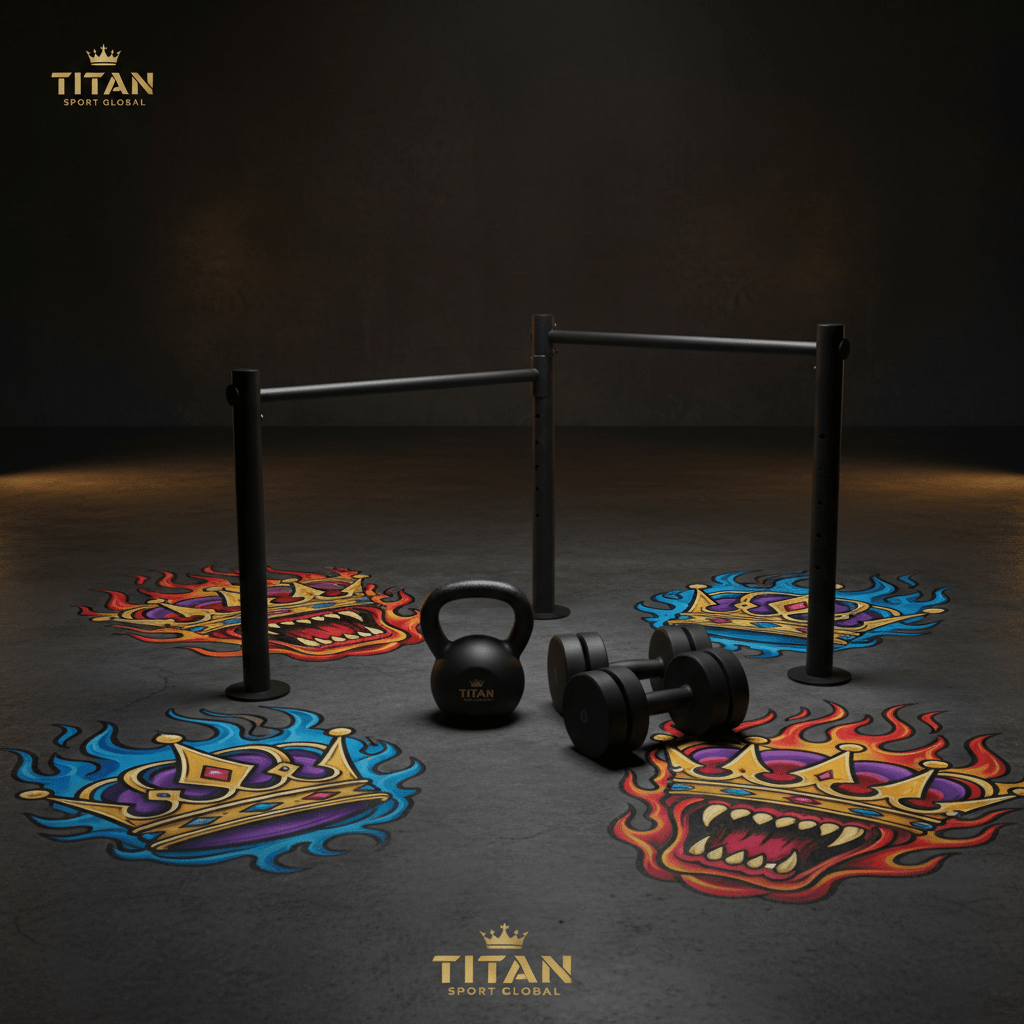 TITAN Crown Edition Home Gym Starter Bundle