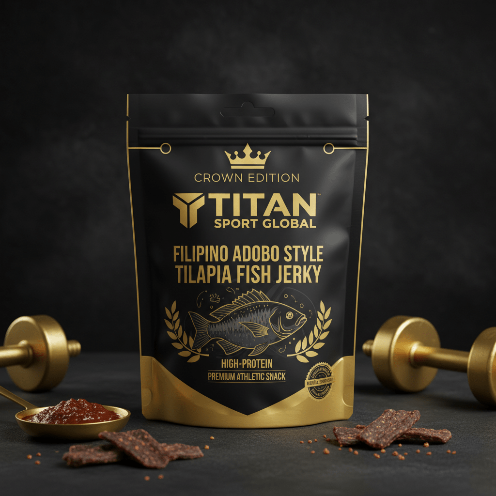 Filipino Adobo Style Tilapia Jerky — TITAN SPORT GLOBAL