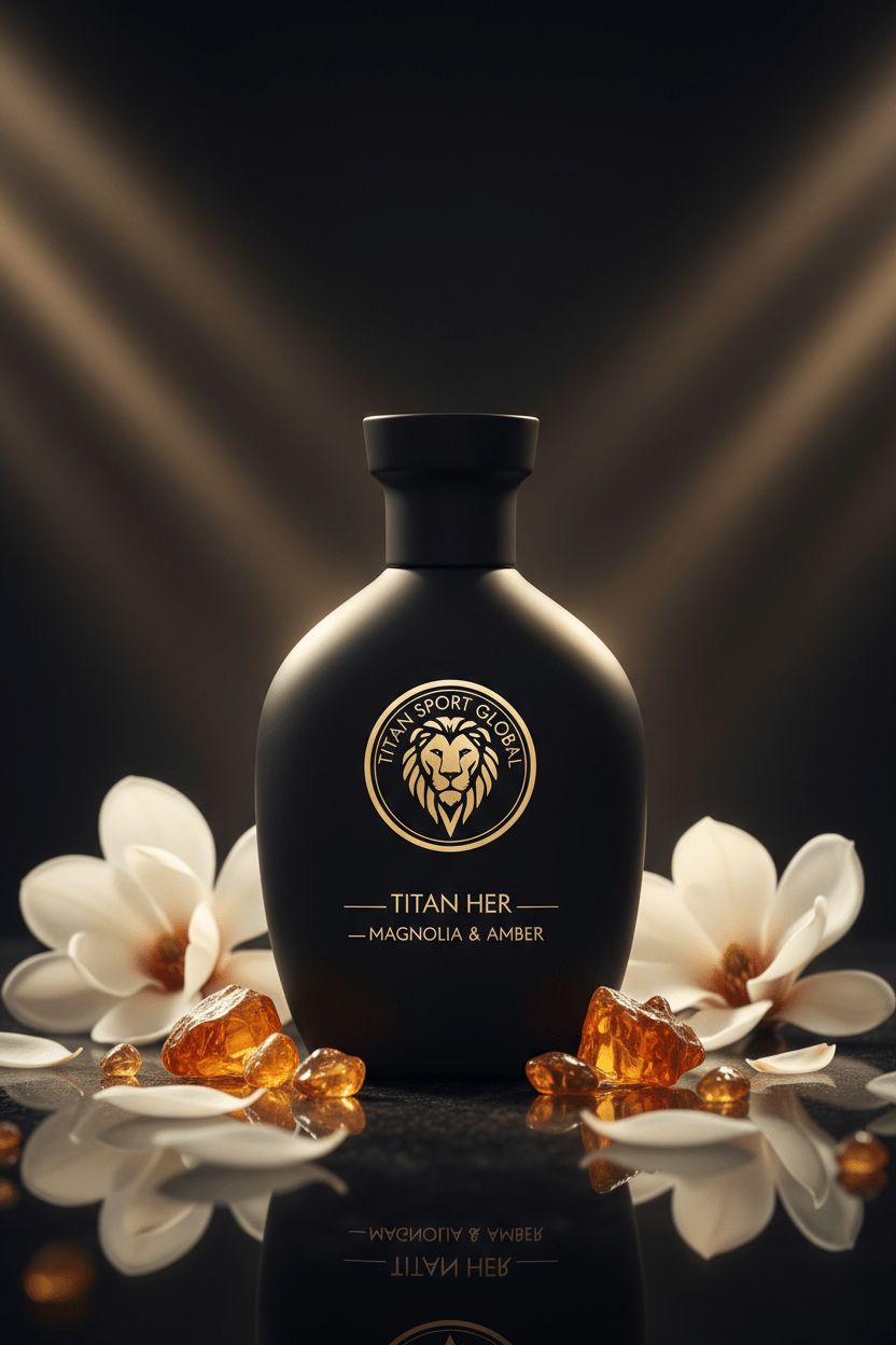 TITAN HER Magnolia & Amber Fragrance Bottle