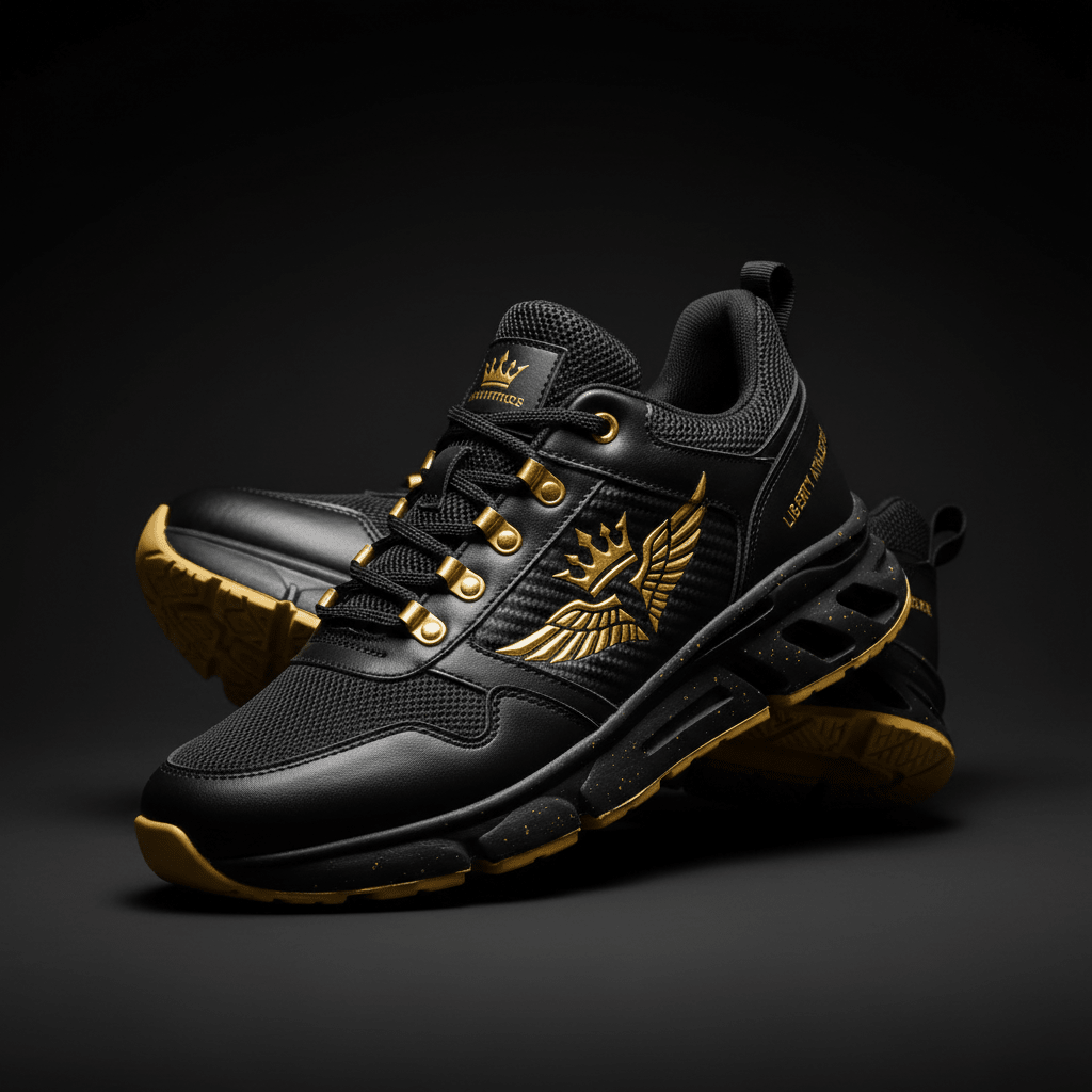 TITAN Crown Sneaker Patriot Gold