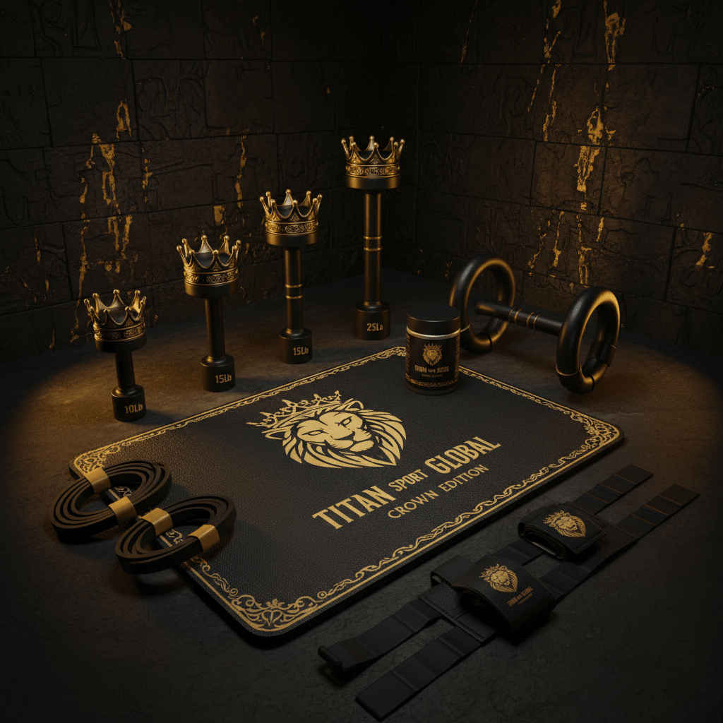 TITAN All-In-One Steel Mace & Club Training System Crown Edition