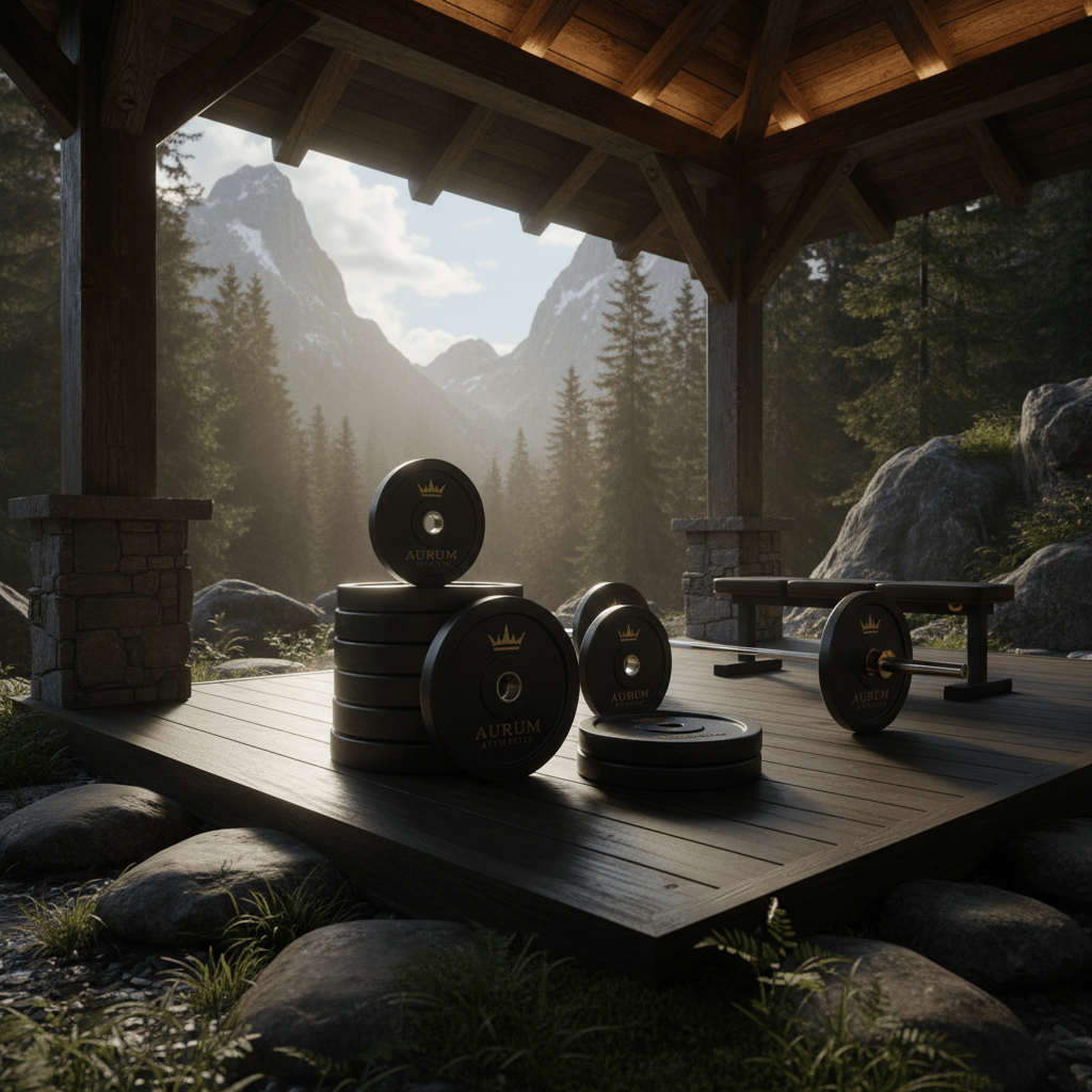 TITAN Off-Grid Olympic Weight Plates Set Crown Edition
