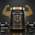 TITAN Whey Protein - Black & Gold Isolate Powder