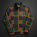 TITAN West African Kente Crewneck Turtleneck — Sankofa Edition