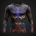 Sealed By The Spirit Men's Compression Shirt — TITAN Crown Edition tattoo artwork