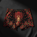 TITAN Women's Cozy Boxer Shorts Cherry Blossom Crown Edition