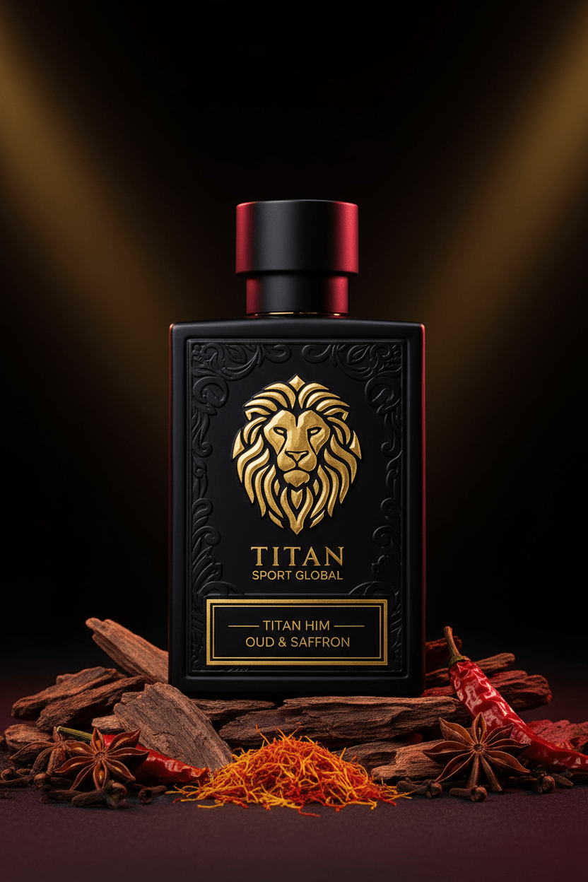TITAN HIM Oud Saffron Cologne