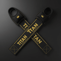 TITAN Lifting Straps - Heavy Duty Cotton Deadlift Straps Pair
