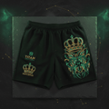 TITAN Men's Crown Edition Lounge Shorts Emerald Gold