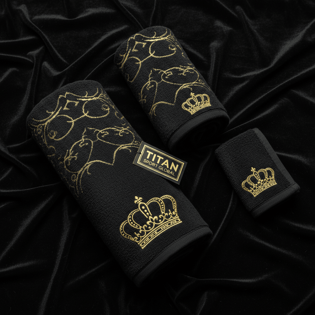 TITAN Portable Gym Towel Set Crown Edition