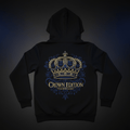TITAN Women's Crown Edition Lounge Hoodie Navy Blue Gold
