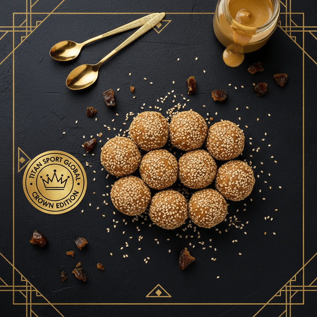 TITAN High-Protein Tahini & Medjool Date Protein Balls