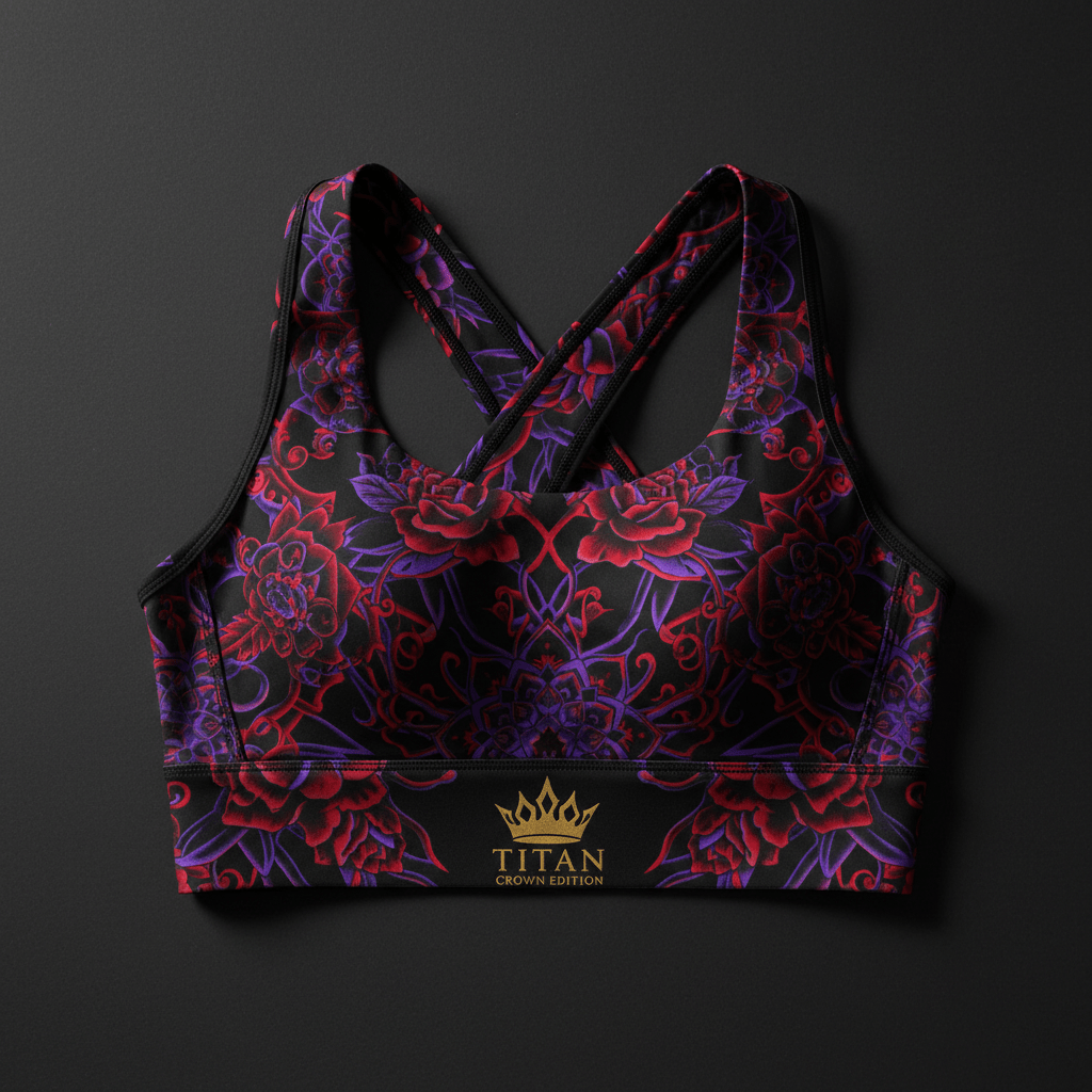 TITAN High Impact Sports Bra - Racerback Women's Training Bra