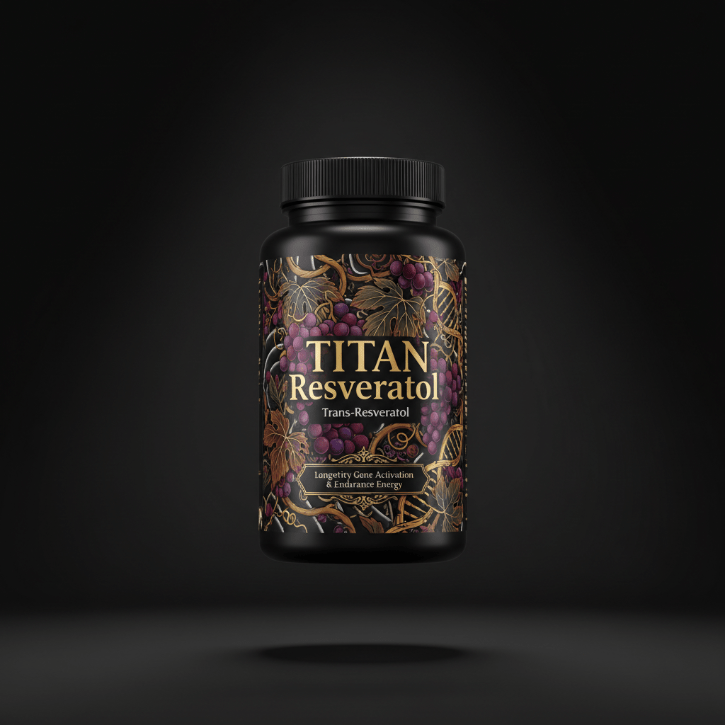 TITAN Resveratrol Trans-Resveratrol - 99% Pure Longevity Activator