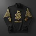 TITAN Aztec Quetzalcoatl Crewneck Turtleneck — Feathered Serpent Edition