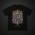 Sacred Serpent Oversized Tee — TITAN Crown Edition streetwear graphic tee