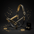 TITAN Crown Edition Equestrian Leather Horse Halter
