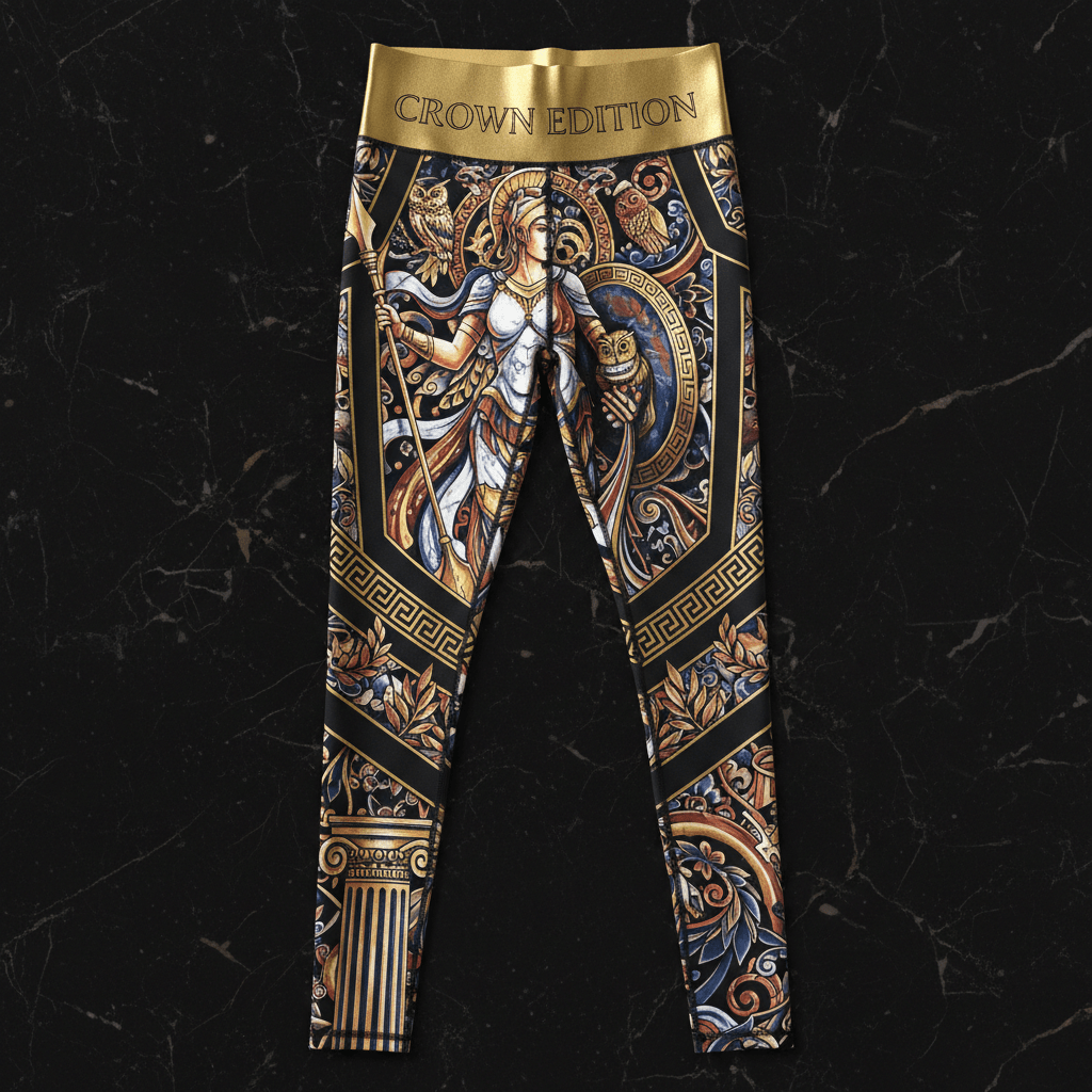 TITAN Crown Edition Tattoo Art Athena Tights Women's Athletic Bottoms