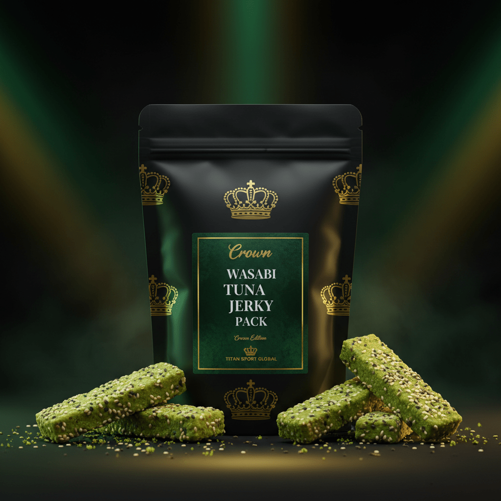Crown Wasabi Tuna Jerky Pack - TITAN SPORT GLOBAL