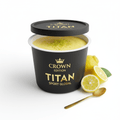 Crown Edition Yuzu Citrus Protein Pudding Cup — matte black Crown Edition cup
