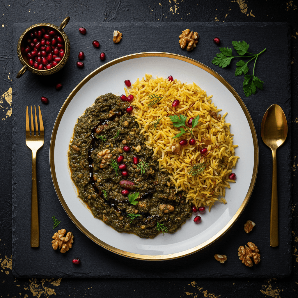 TITAN Iranian Herb & Walnut Stew Vegan Muscle Dinner