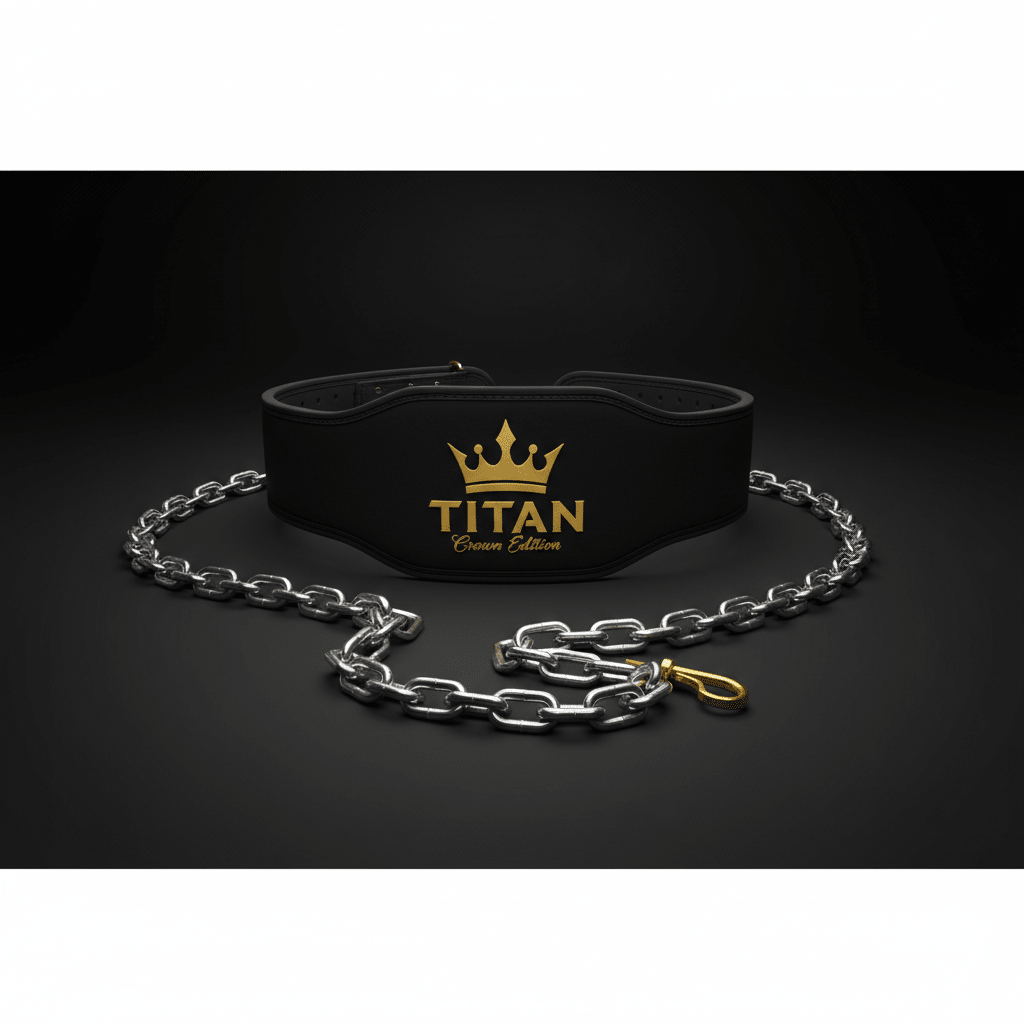 TITAN Dip Belt - Heavy Duty Weightlifting Chain Belt