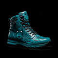 TITAN Hiking Boot — Medusa Teal Tattoo Edition