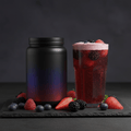 TITAN Protein Kombucha Powder – Mixed Berry, premium product photography