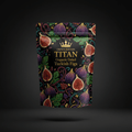 TITAN Organic Dried Figs — Turkish, Crown Edition tattoo-style artwork