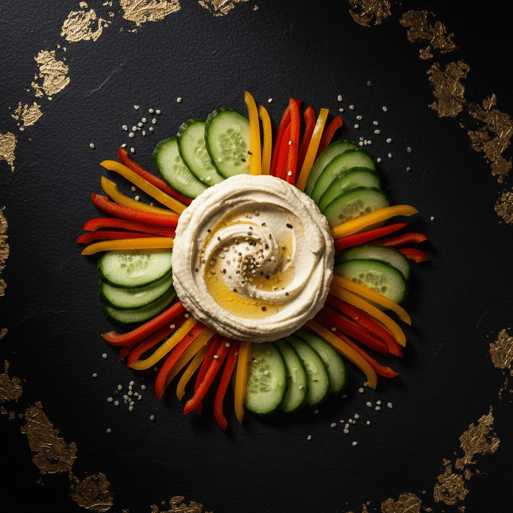 TITAN Hummus Veggie Dip Protein Snack