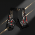TITAN Cycling Shorts Padded Compression Bike Shorts with 4D Gel Padding and Silicone Leg Grippers