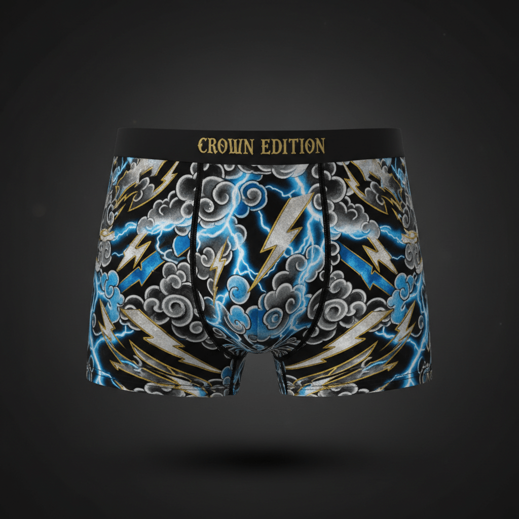 TITAN Men's Boxer Briefs Storm King Crown Edition