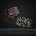 TITAN Wristbands Sweatbands - Athletic Pair Crown Edition